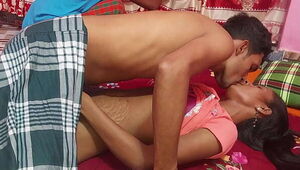 Hanif and Popy khatun and Mst sumona - Bengali Real Couple Romance At home beautiful Sex